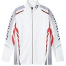 Рыболовная рубашка DAIWA Polo long sleeve Wicksensor DE-7504 White 2XL 4960652944250