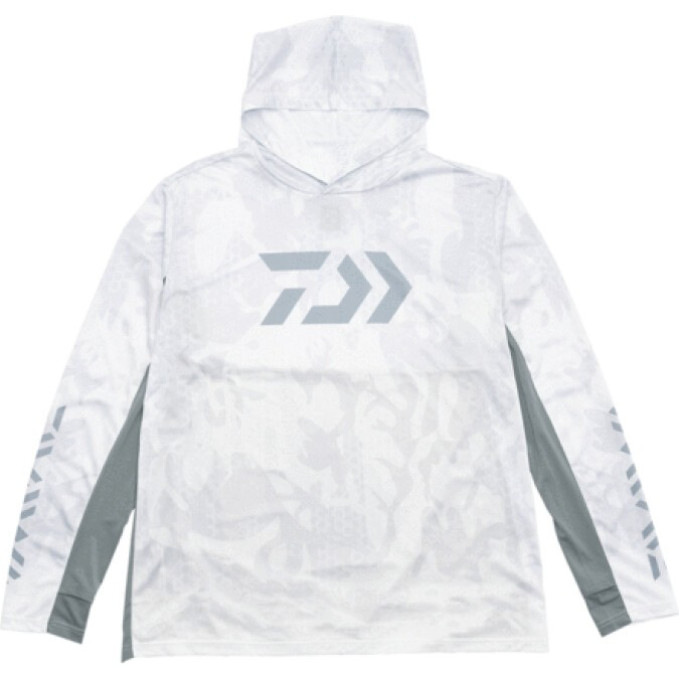 Толстовка DAIWA ST-30021E WHITE 2XL 18001-405