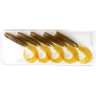 Твистер DAIWA Bait Junkie Grub 4 (10см) Motor Oil UV (упаковка - 5шт) 043178612255